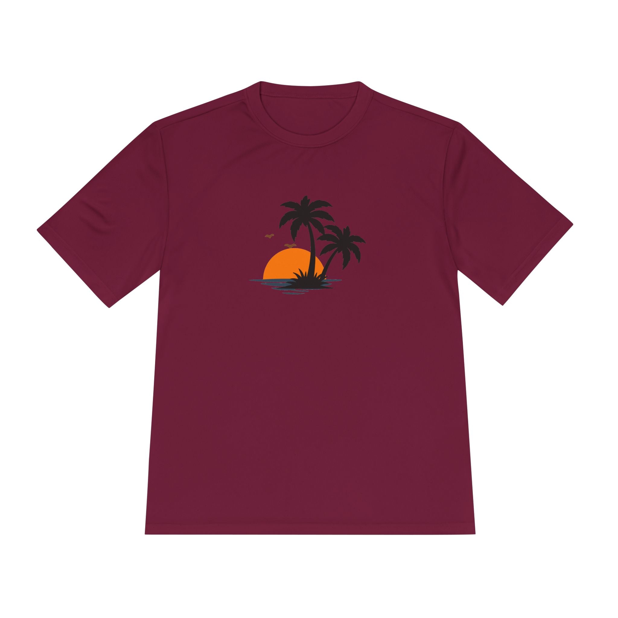 Summer Vibes Palm Tee — "Exploring Summer Vibes" Moisture-Wicking Shirt