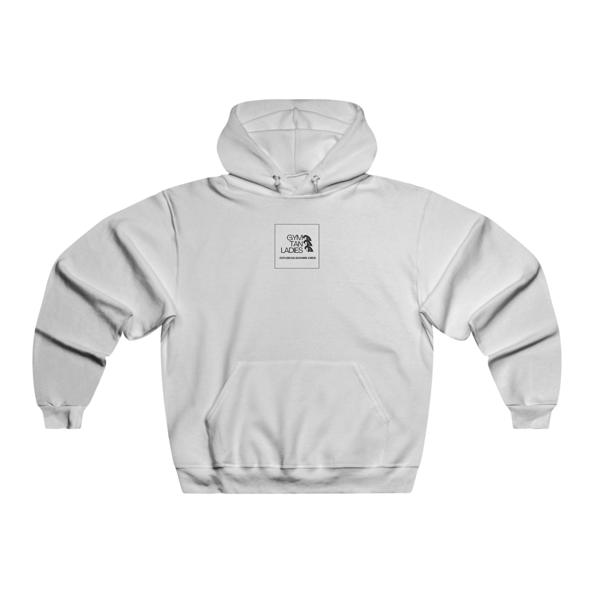 Gym Tan Ladies Hoodie — 'Exploring Summer Vibes' Logo Sweatshirt