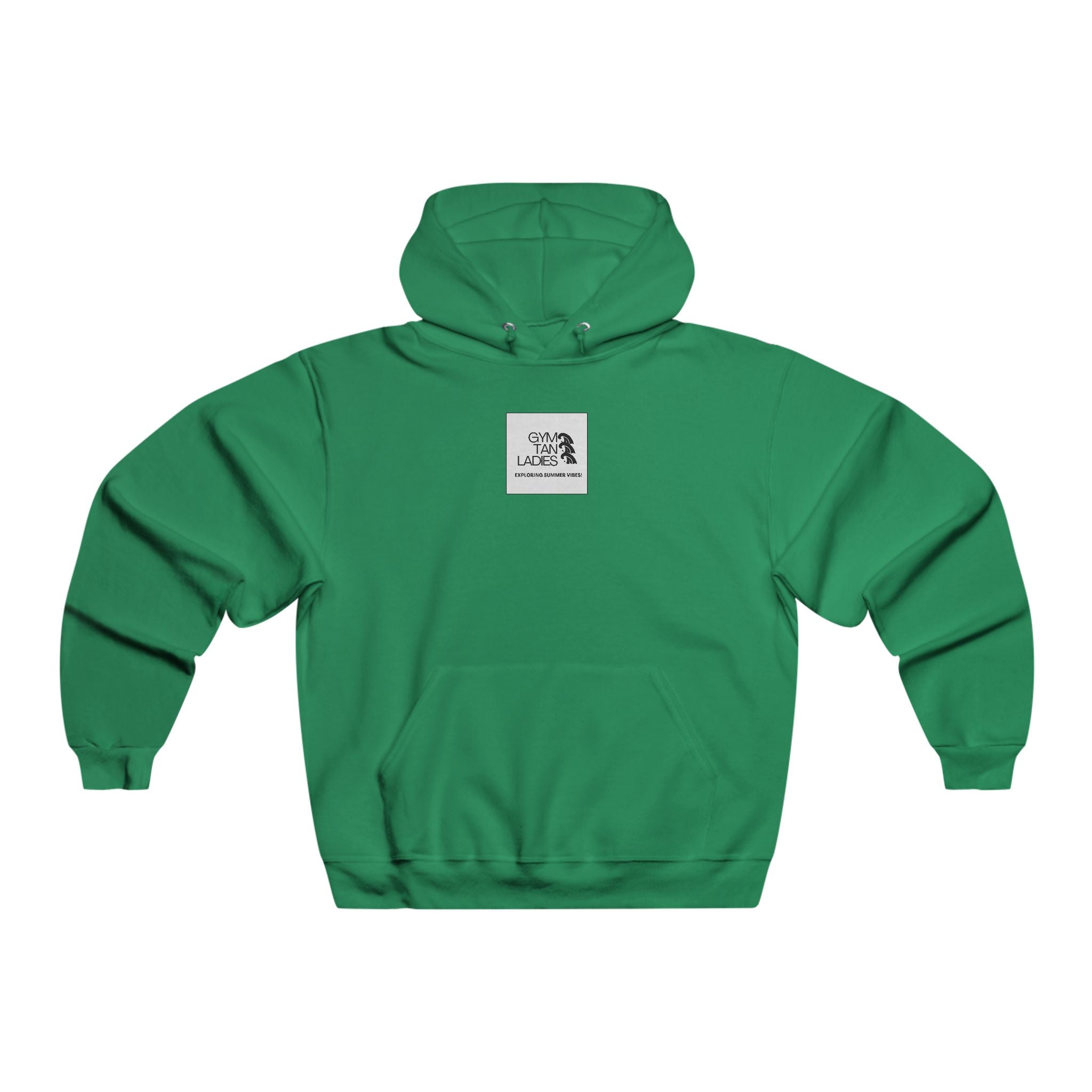 Gym Tan Ladies Hoodie — 'Exploring Summer Vibes' Logo Sweatshirt