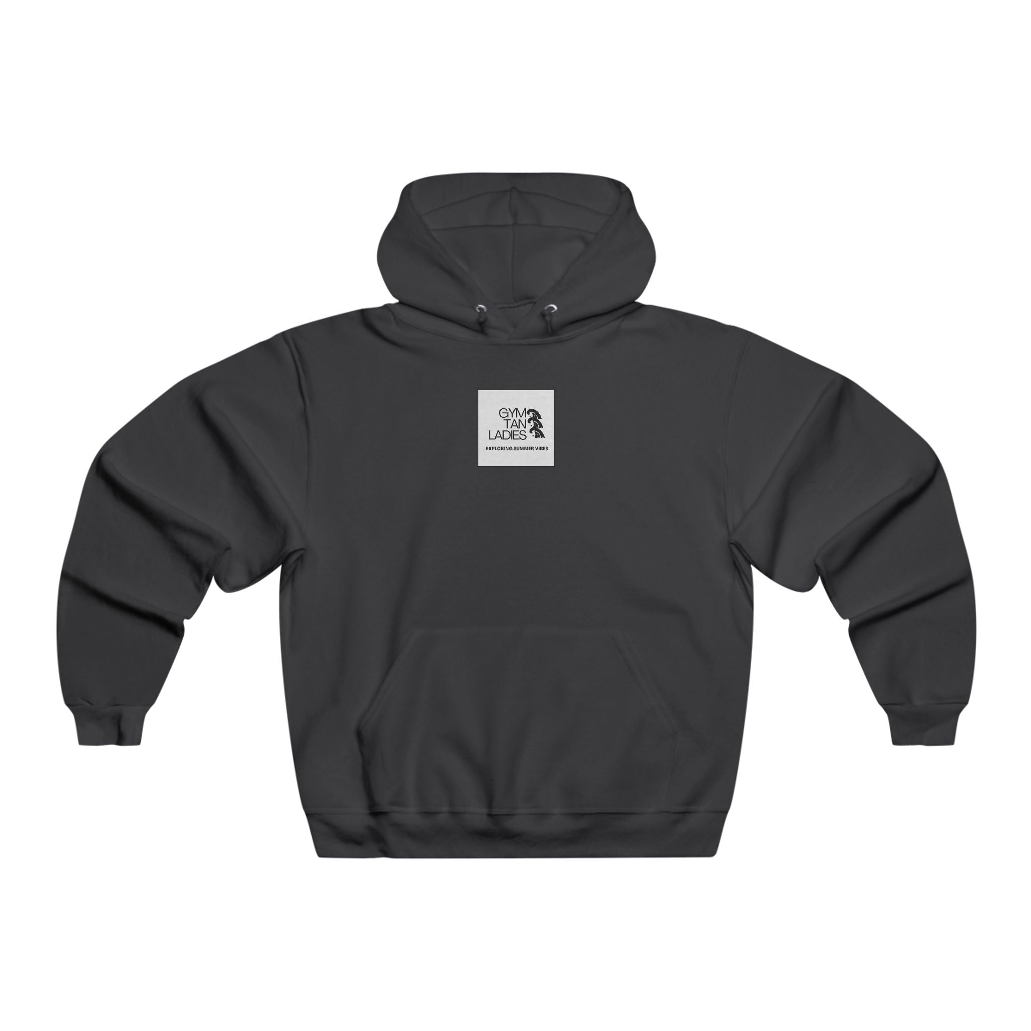 Gym Tan Ladies Hoodie — 'Exploring Summer Vibes' Logo Sweatshirt