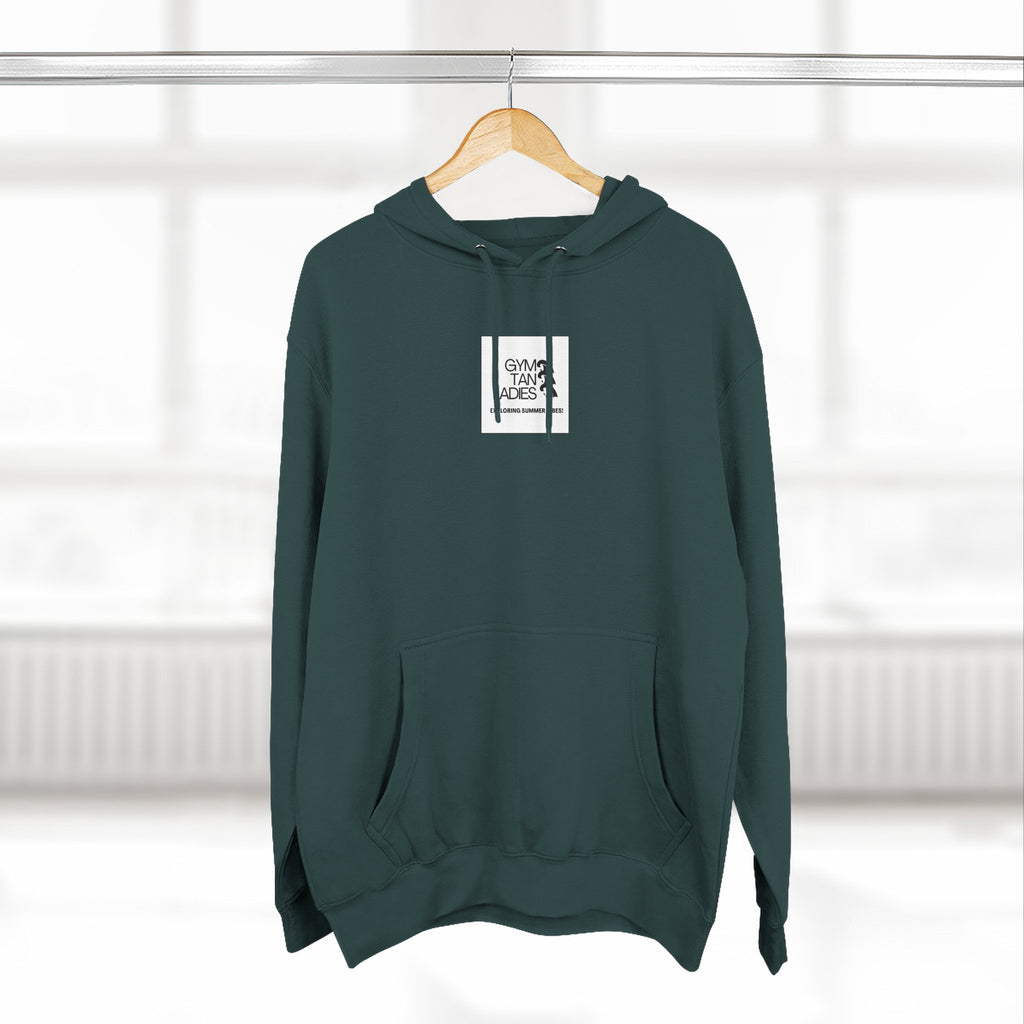 Gym Tan Ladies Hoodie — 'Exploring Summer Vibes' Graphic Pullover