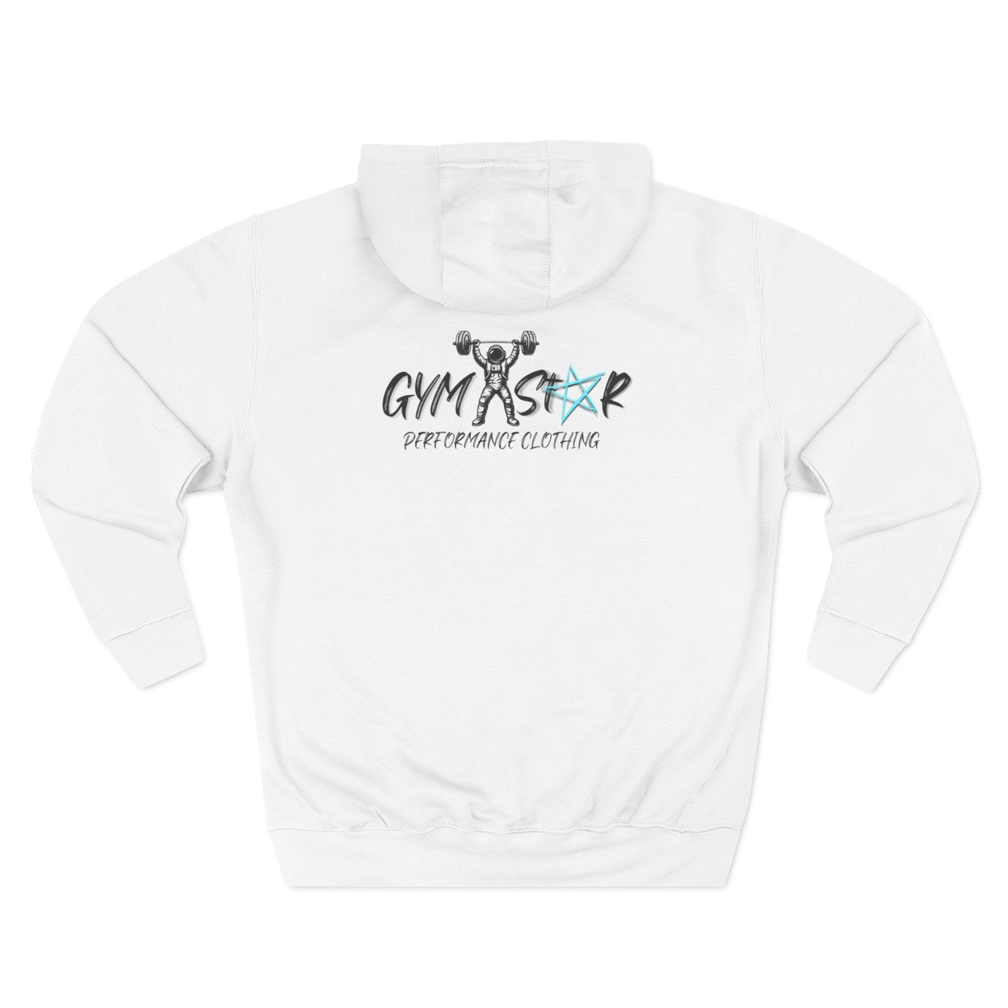 Gym Astronaut Weightlifting Hoodie — Fitness Space Weightlifter Pullover
