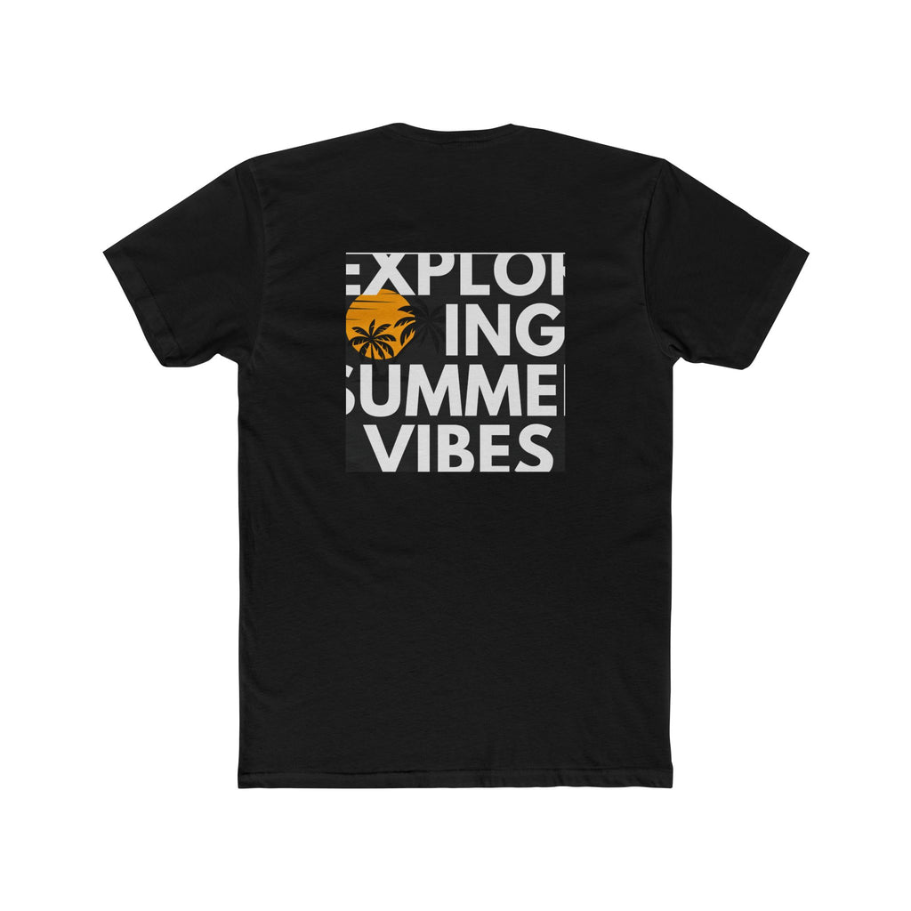 Mens Summer vibe Cotton Crew Tee