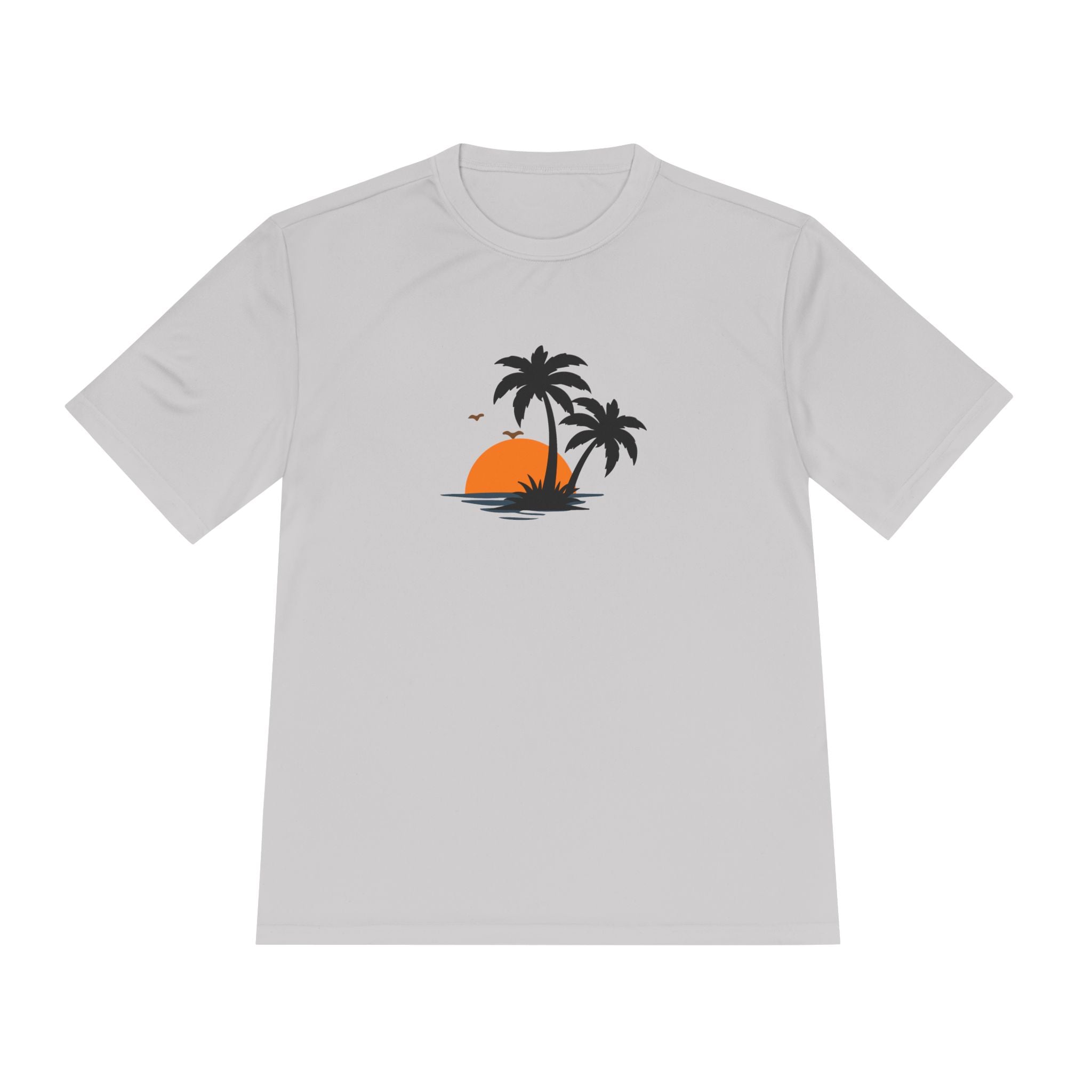 Summer Vibes Palm Tee — "Exploring Summer Vibes" Moisture-Wicking Shirt