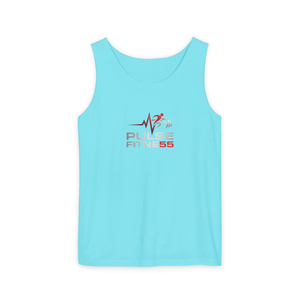Pulse Fitness Logo Tank Top — Athletic Gym Workout Tank