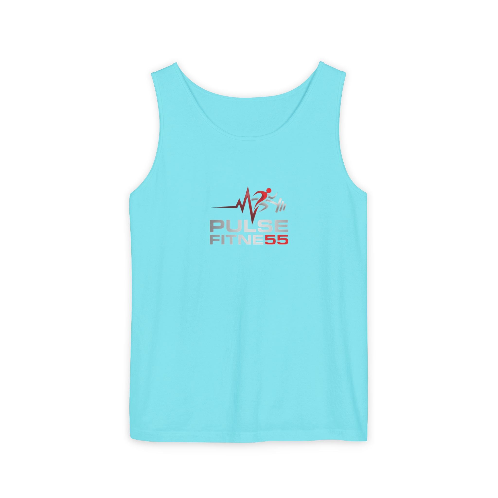 Pulse Fitness Logo Tank Top — Athletic Gym Workout Tank