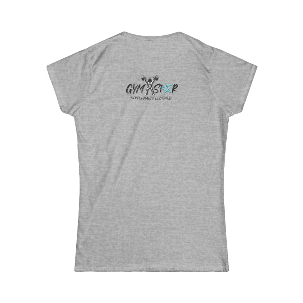 Gymnast Star Women's Tee — 'Gym Star' Logo Athletic Shirt
