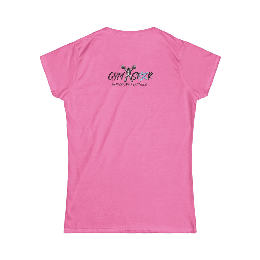 Gymnast Star Women's Tee — 'Gym Star' Logo Athletic Shirt