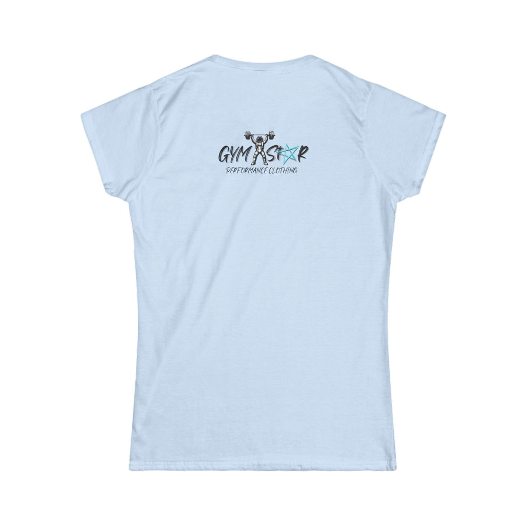 Gymnast Star Women's Tee — 'Gym Star' Logo Athletic Shirt