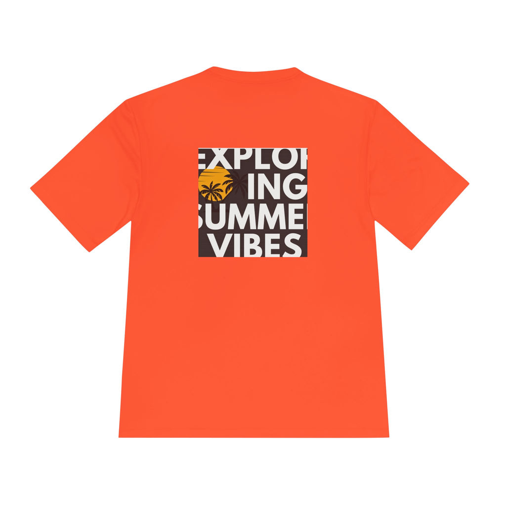 Summer Vibes Palm Tee — "Exploring Summer Vibes" Moisture-Wicking Shirt