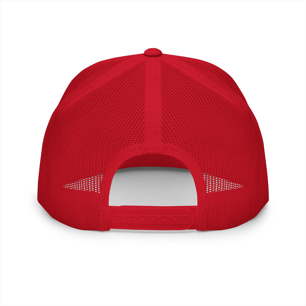 5 Panel Trucker Cap gym tan logo