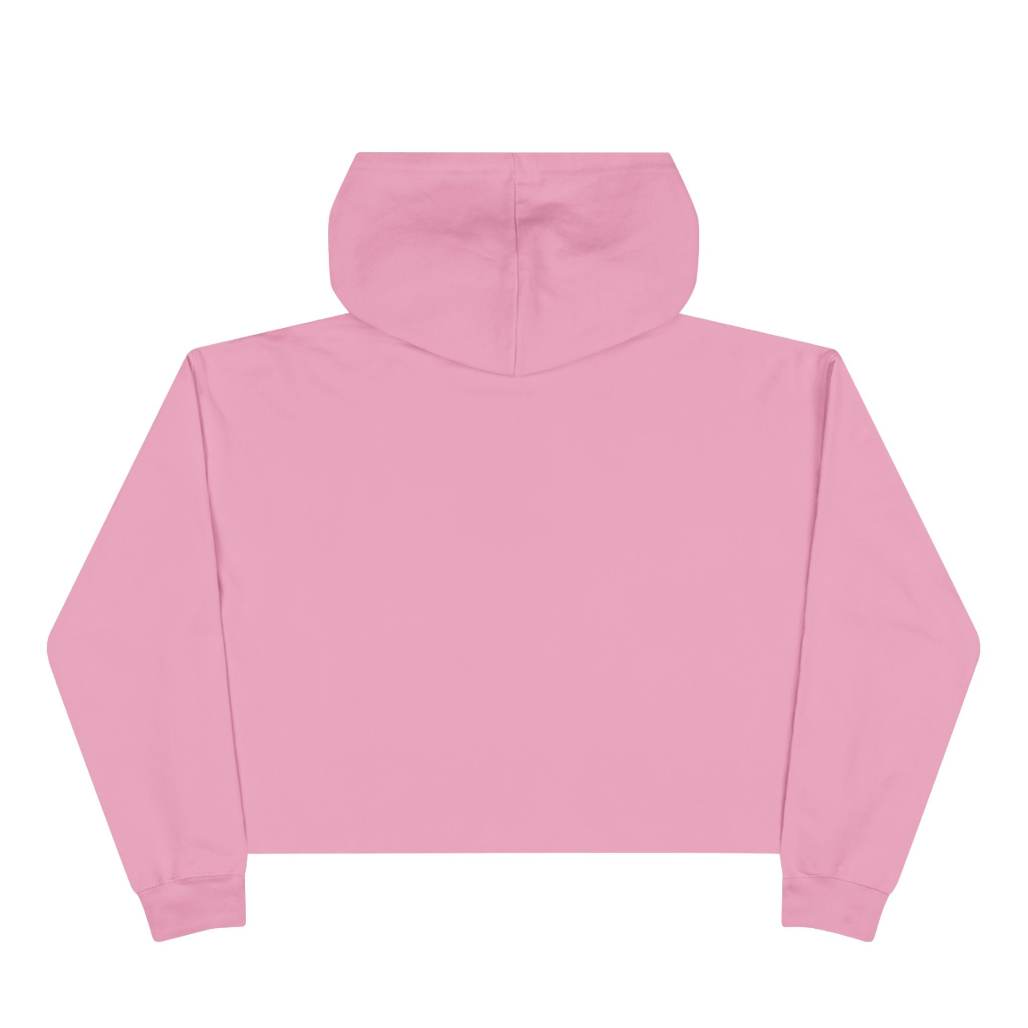 Pulse Fitness Crop Hoodie — Women's Gym Cropped Hoodie with Heartbeat Barbell Logo