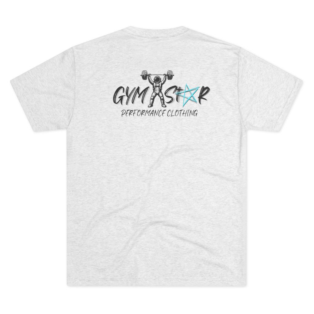 Astronaut Weightlifter Tee — Gym Star Performance Fitness Shirt