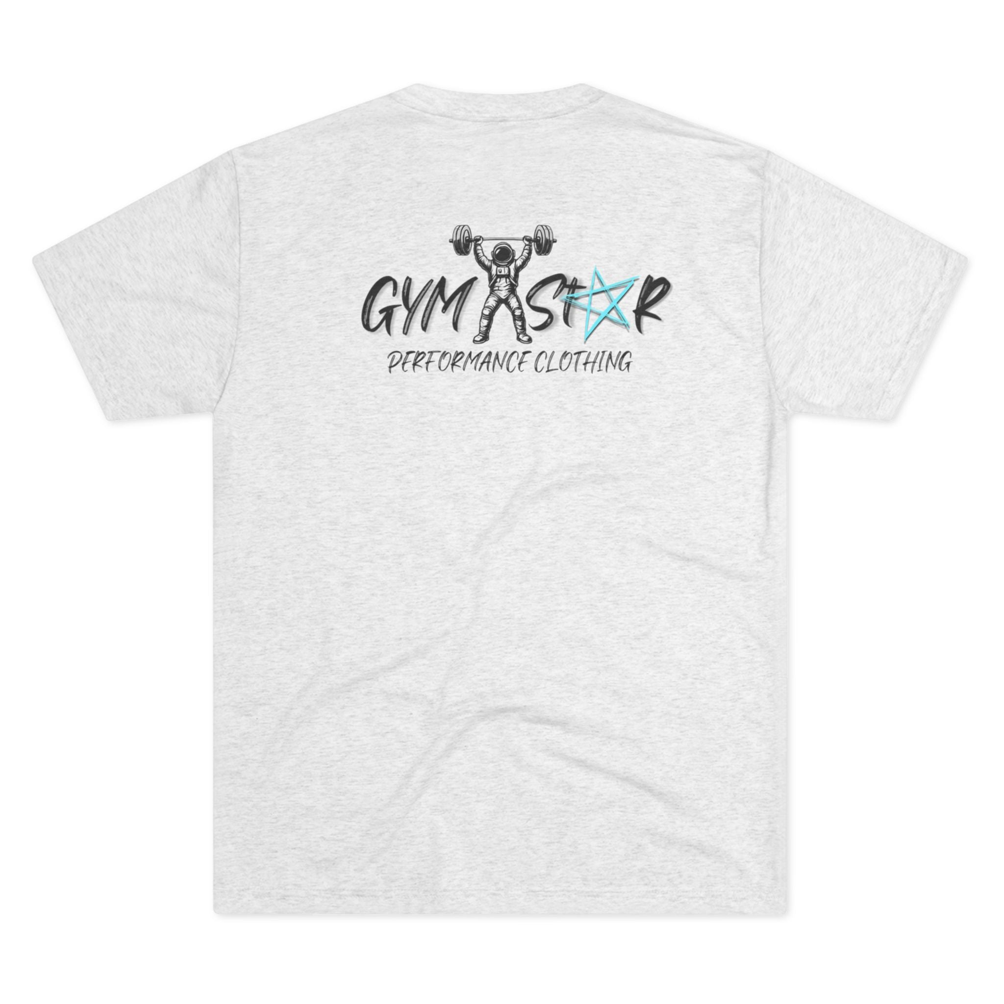 Astronaut Weightlifter Tee — Gym Star Performance Fitness Shirt