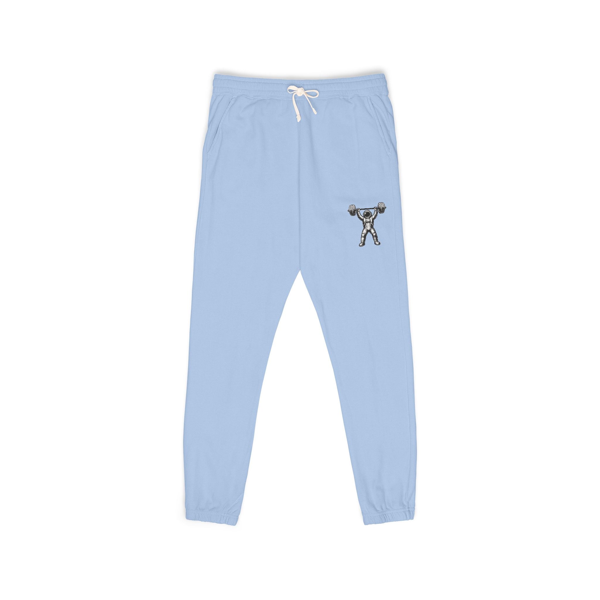 Skull Crossbones Joggers – Garment-Dyed Fleece Sweatpants