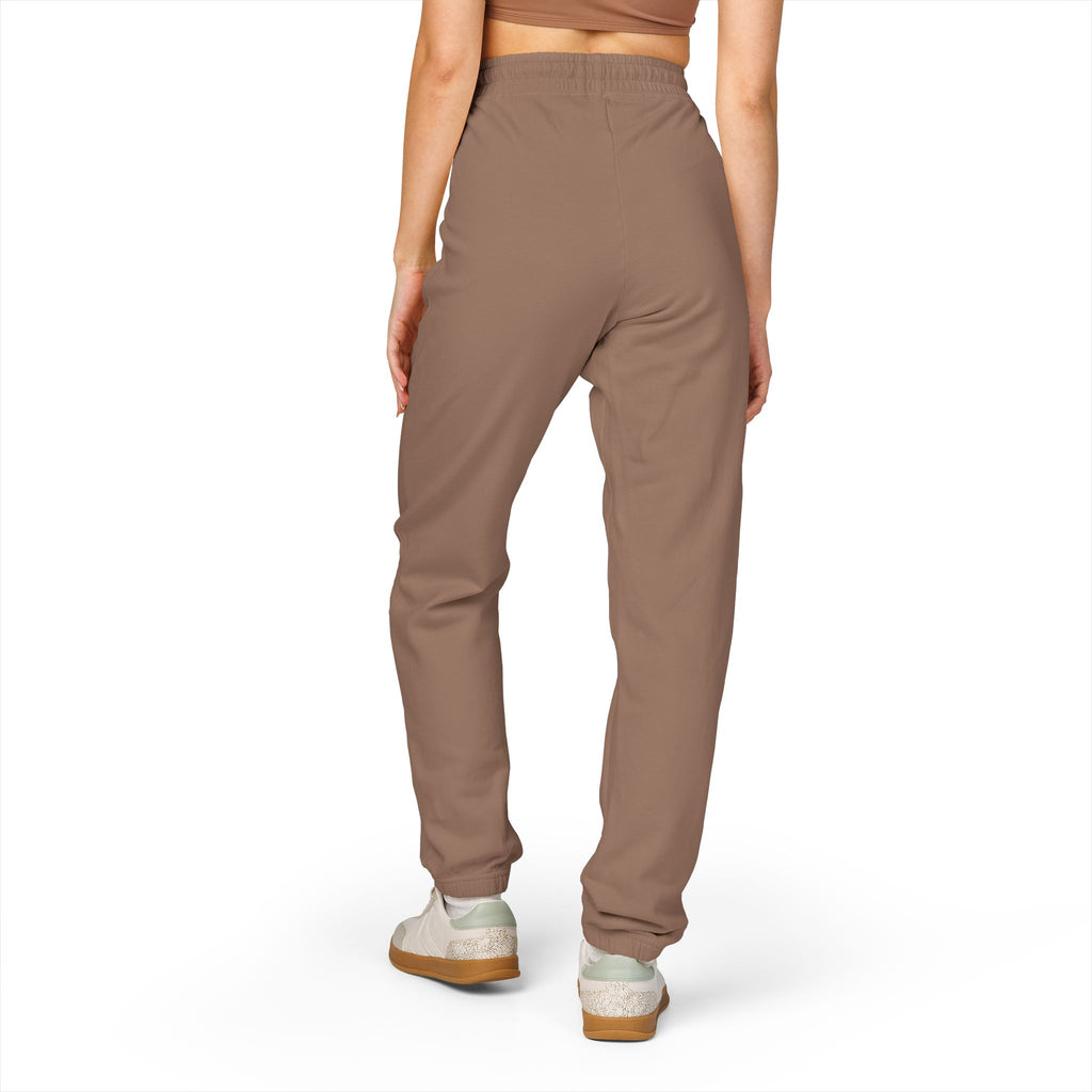 Skull Crossbones Joggers – Garment-Dyed Fleece Sweatpants