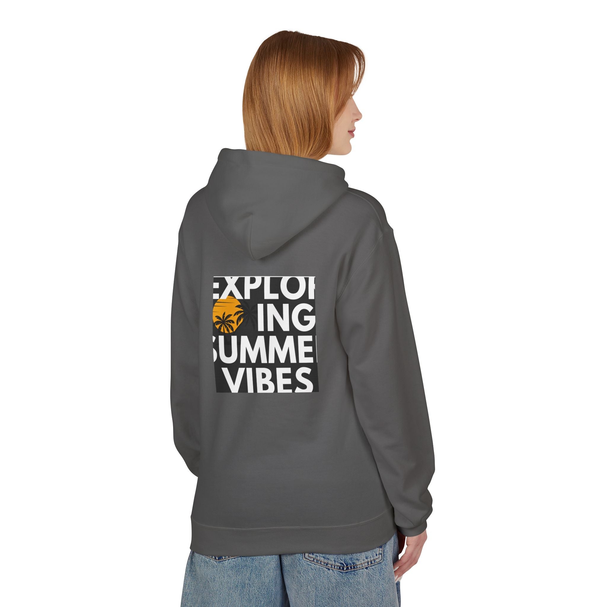 Mens Midweight Softstyle Fleece Hoodie