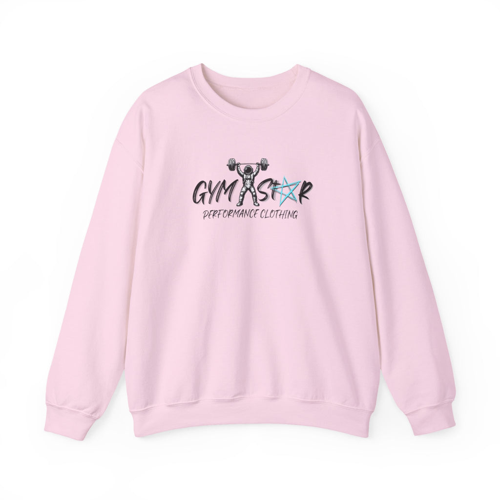 Gym Star Crewneck Sweatshirt – 'Gym Star Performance Clothing' Athletic Pullover