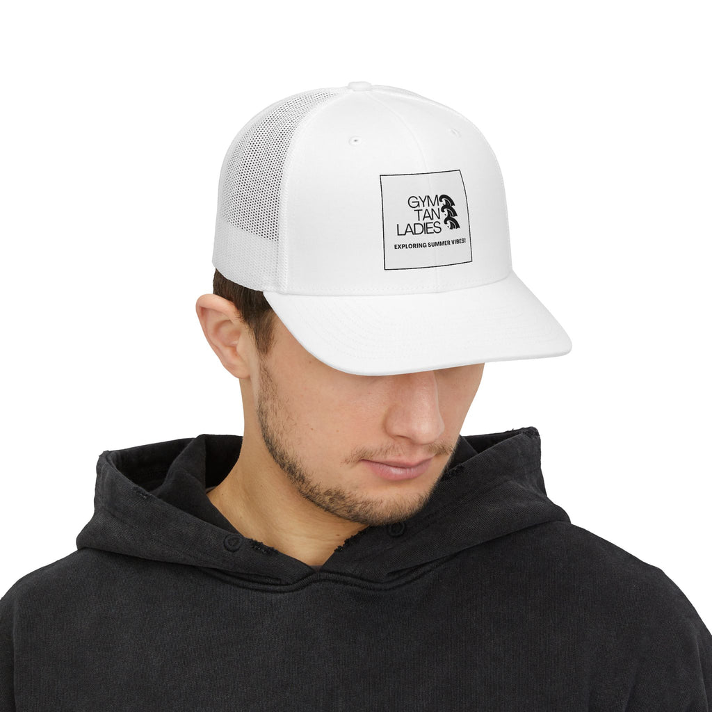 Gym Tan Snapback Trucker Hat Cap