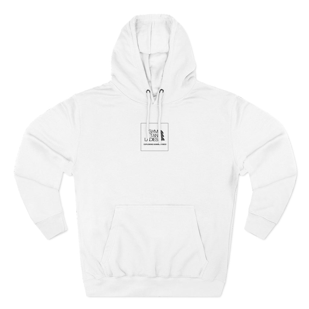 Gym Tan Ladies Hoodie — 'Exploring Summer Vibes' Graphic Pullover