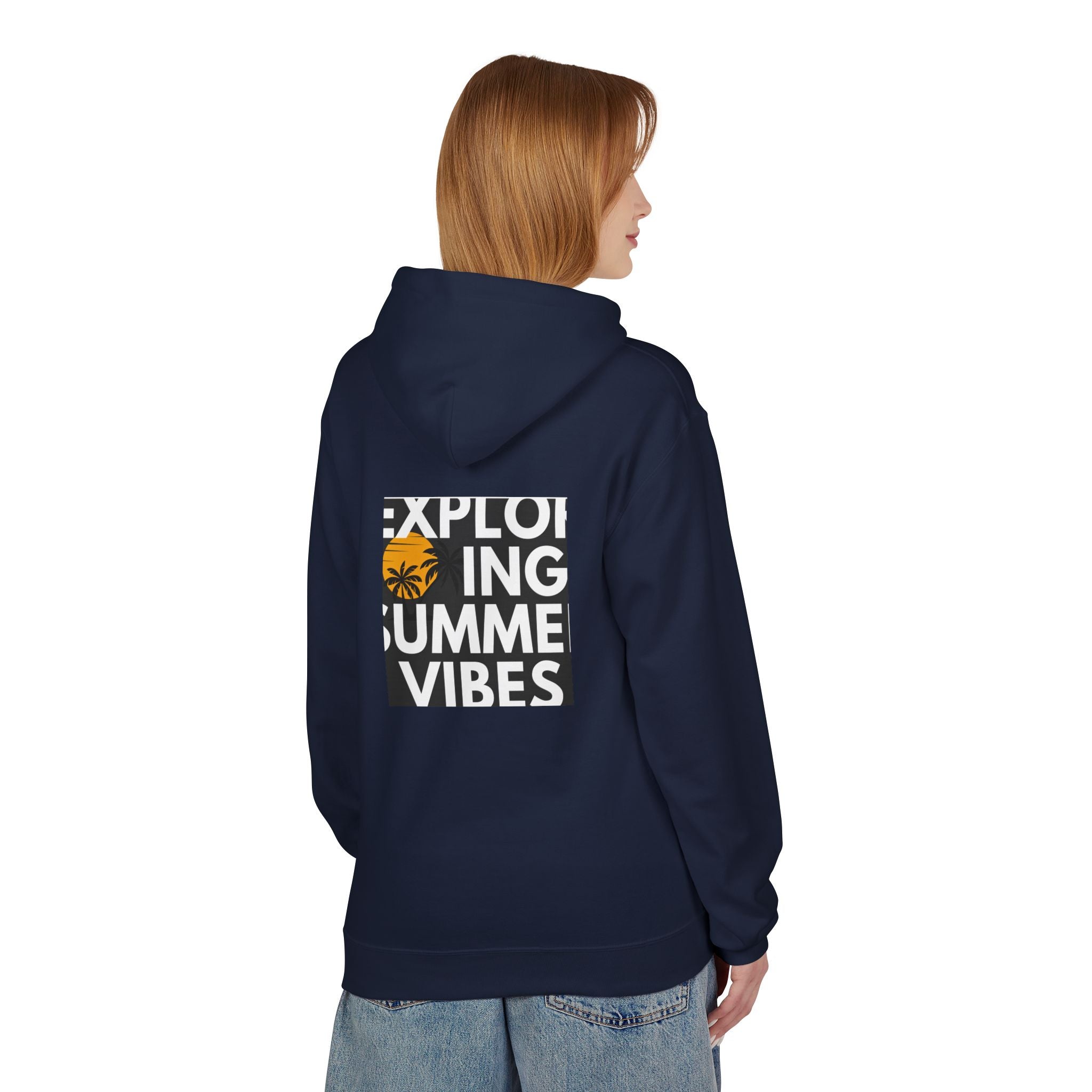 Mens Midweight Softstyle Fleece Hoodie