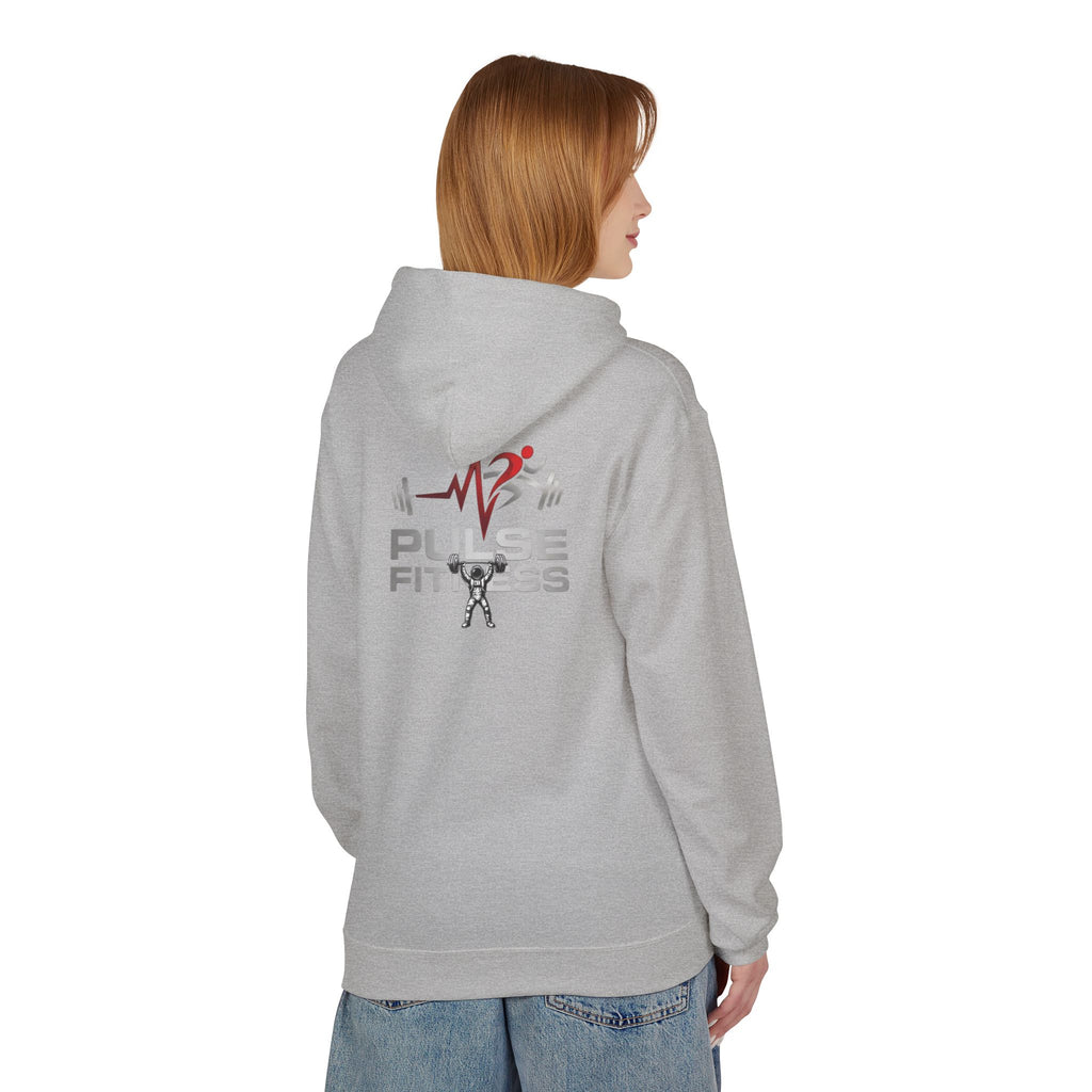 Pulse Fitness Hoodie — Weightlifting Gym Logo Sweatshirt