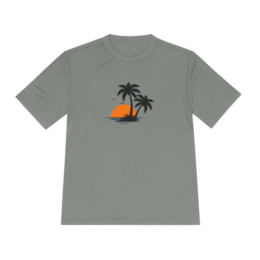 Summer Vibes Palm Tee — "Exploring Summer Vibes" Moisture-Wicking Shirt