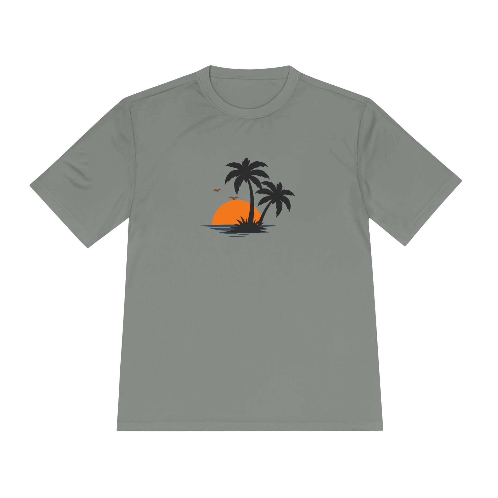 Summer Vibes Palm Tee — "Exploring Summer Vibes" Moisture-Wicking Shirt