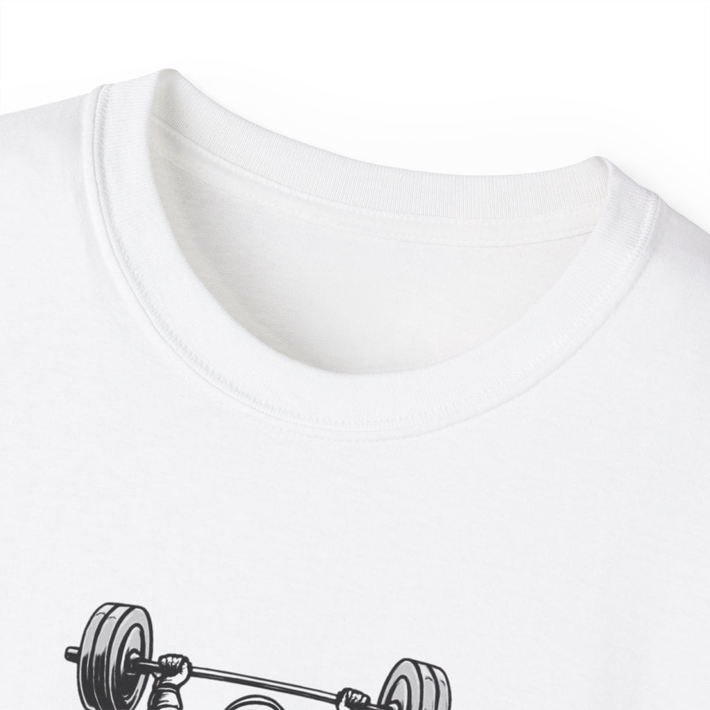 Fitness T‑Shirt — Pulse Fitness Weightlifting Astronaut Graphic Tee