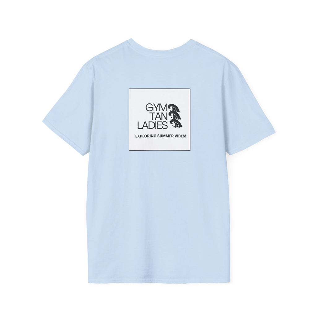 Womens Gym Tan T-Shirt Graphic Tee