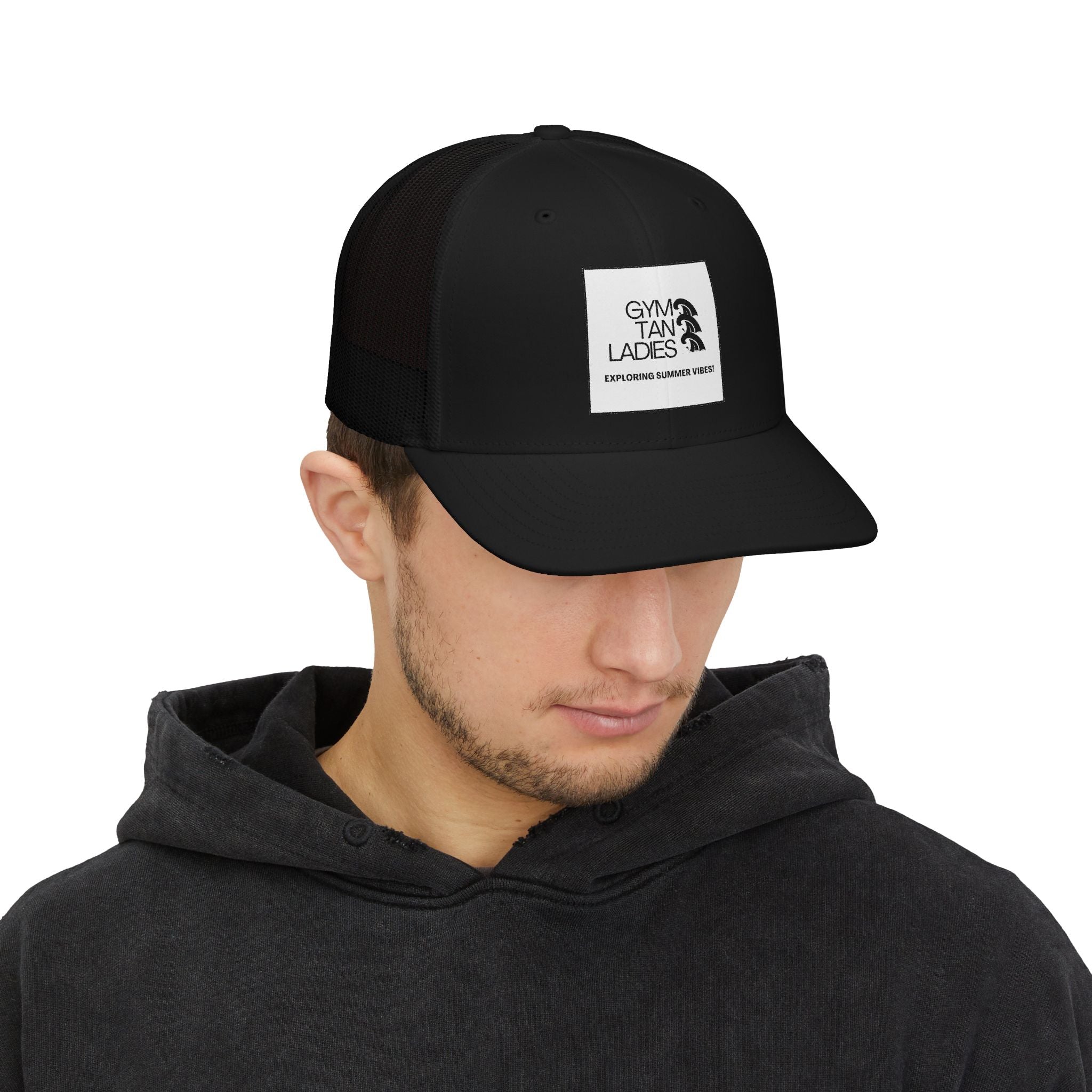 Gym Tan Snapback Trucker Hat Cap