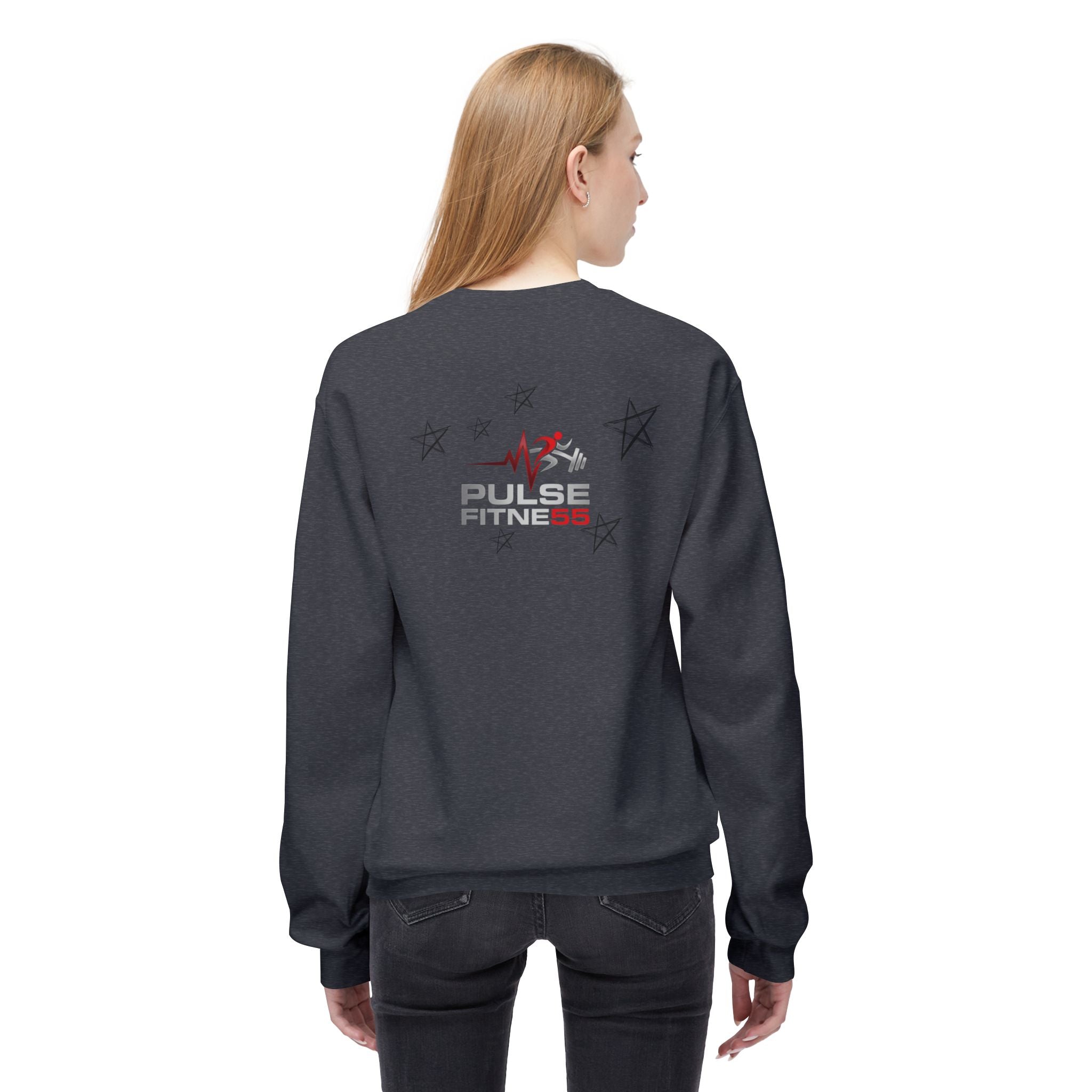 Sudadera de cuello redondo de vellón Softstyle de peso medio Performance