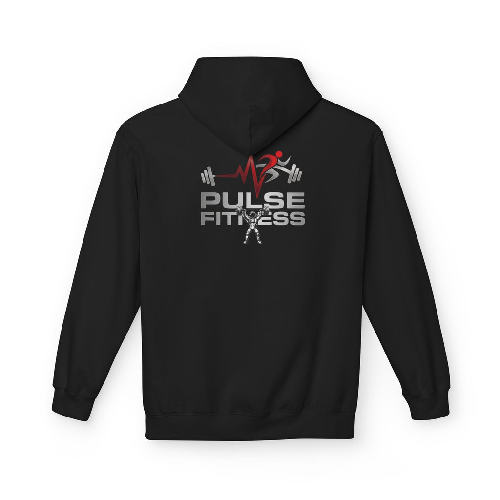 Pulse Fitness Hoodie — Weightlifting Gym Logo Sweatshirt