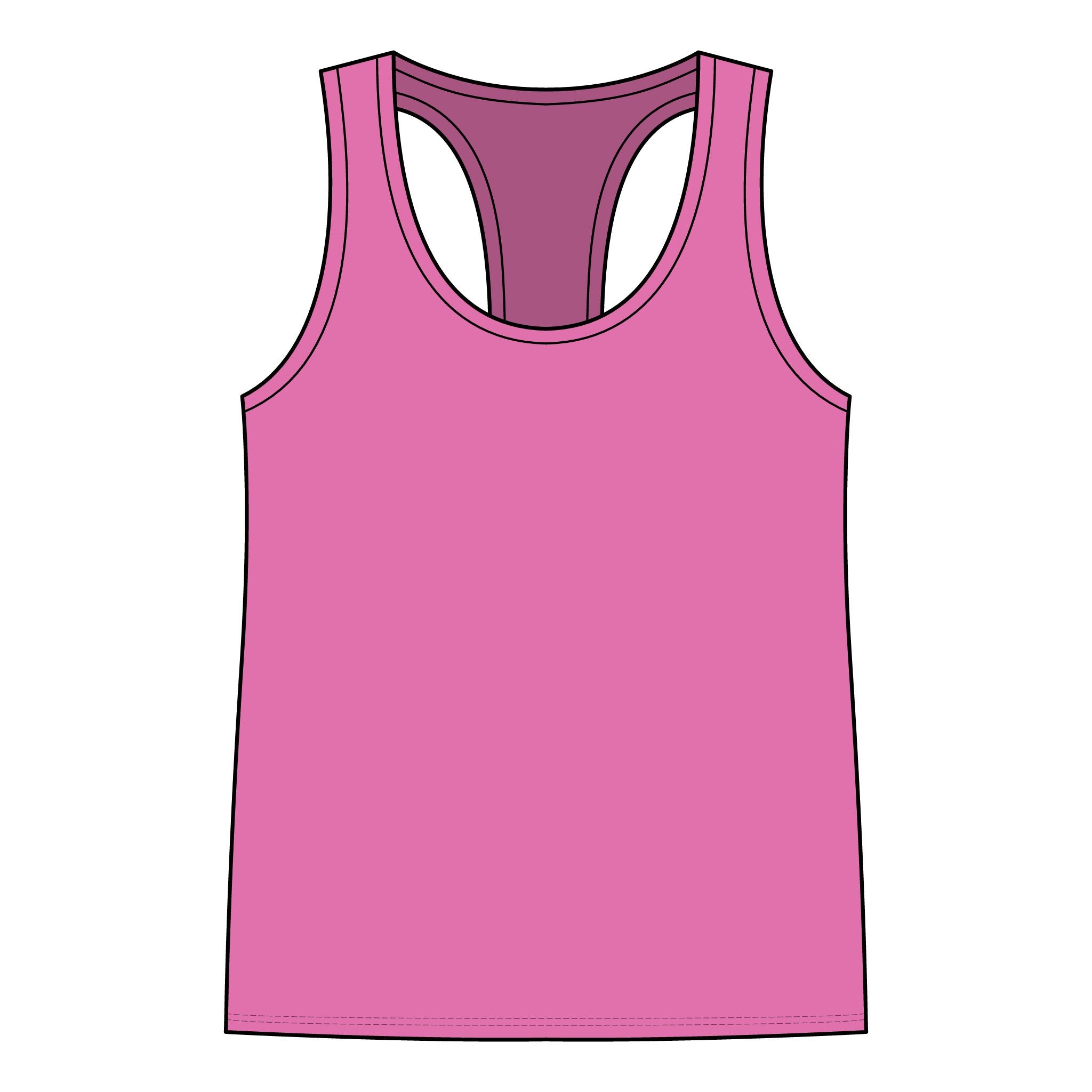 Women's Jersey Racerback Tank