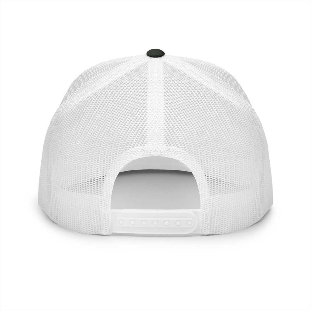 5 Panel Trucker Cap gym tan logo