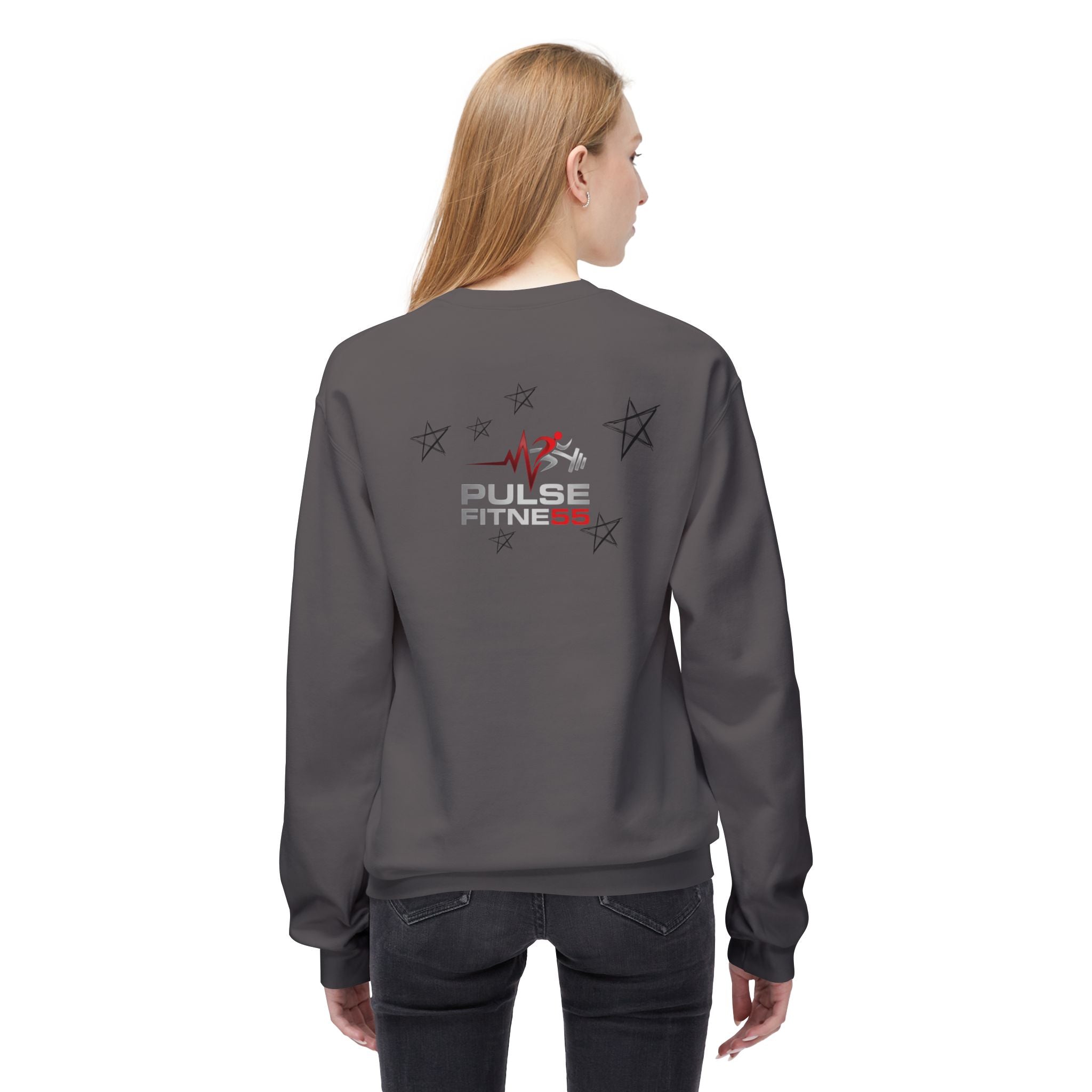 Sudadera de cuello redondo de vellón Softstyle de peso medio Performance