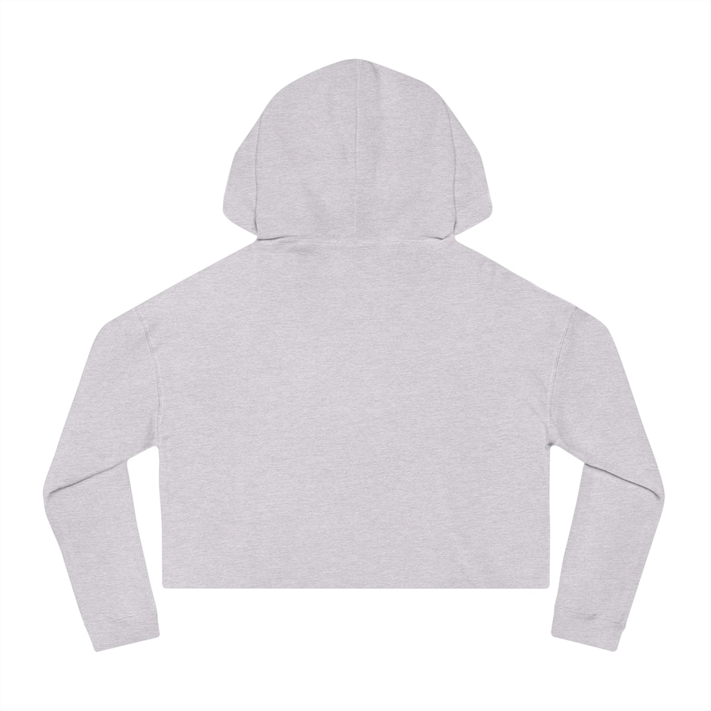Pulse Fitne55 Women’s Cropped Hoodie — Athletic Logo Crop Top for Gym & Casual Wear