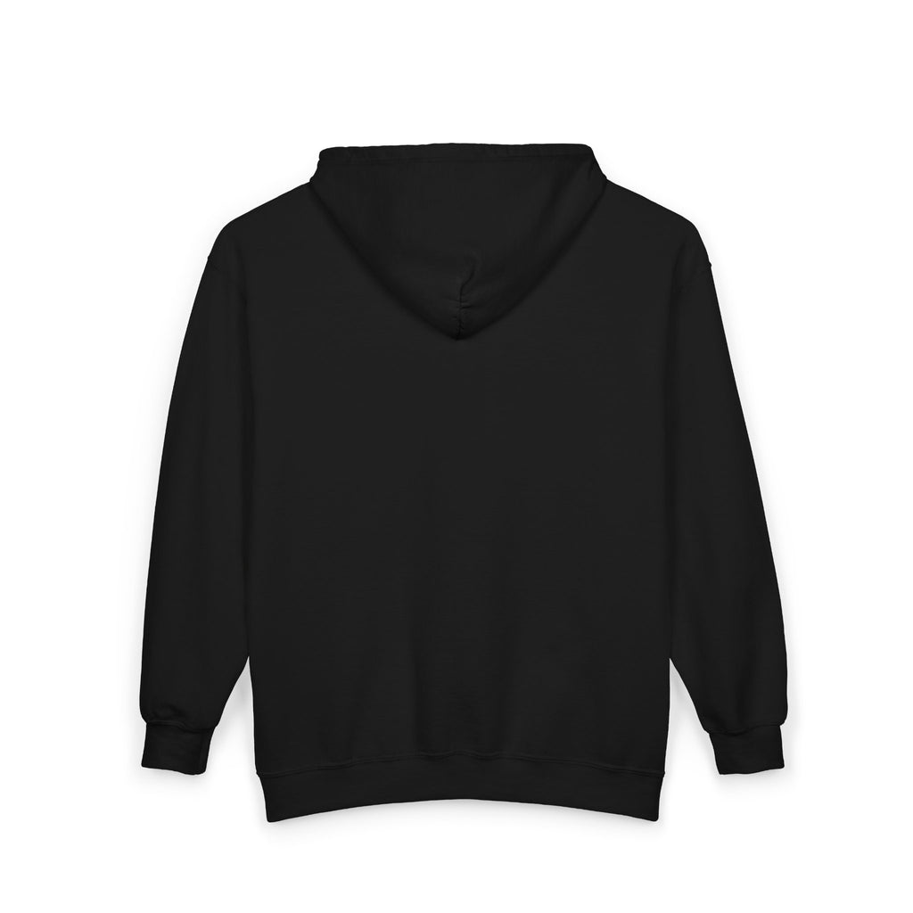 Pulse Fitness Zip-Up Hoodie — Small Chest Logo Gym Hoodie