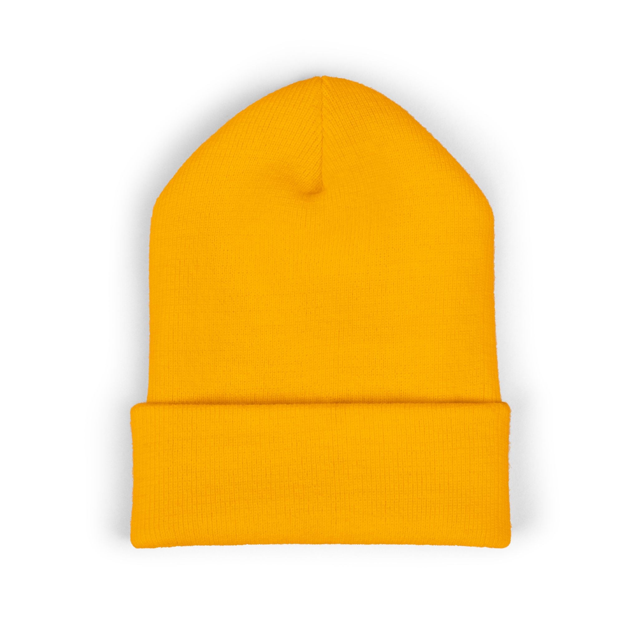 EMT Heartbeat Embroidered Beanie - Classic Cuffed Knit Hat for First Responders