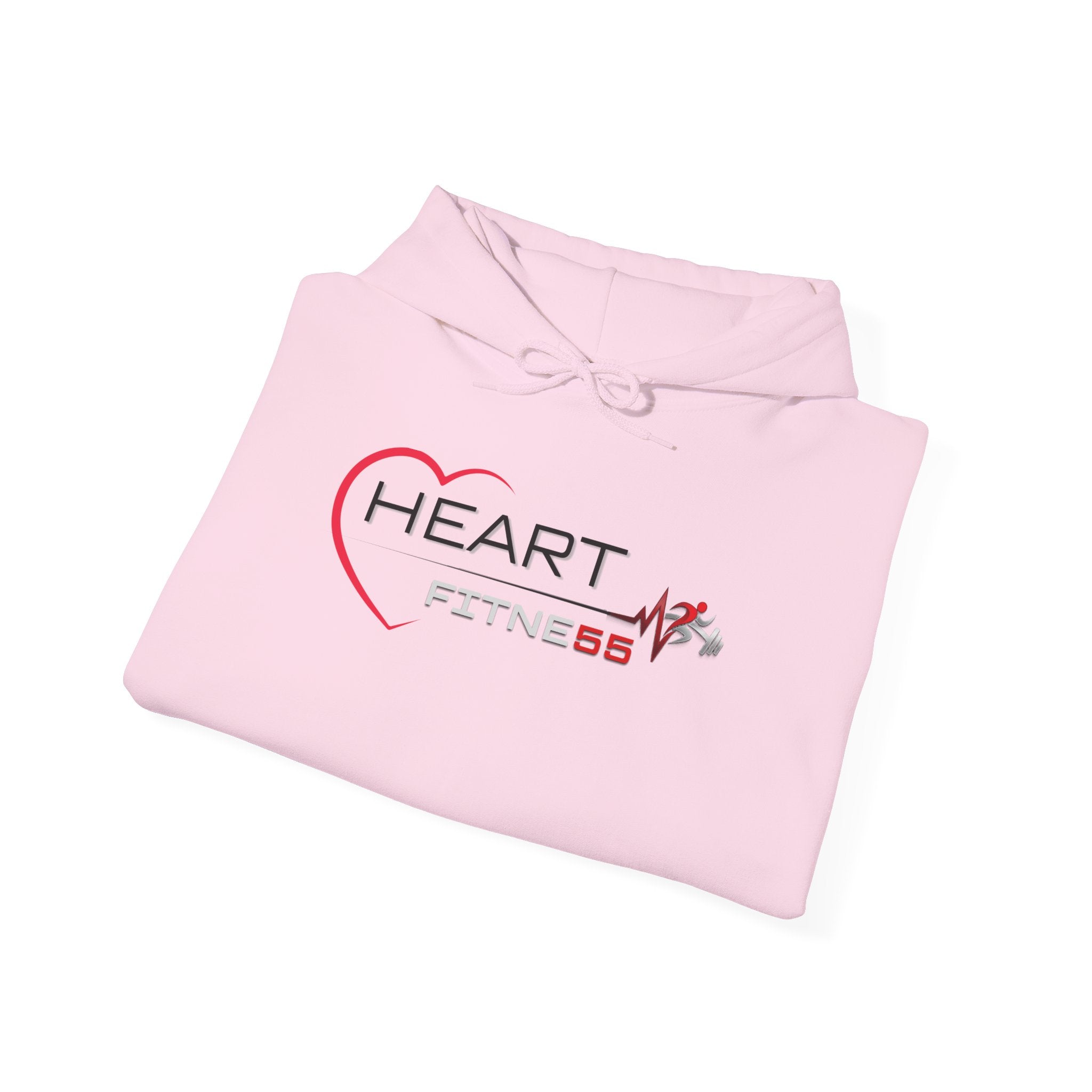 Heart Fitness Hoodie - Women's Heartbeat Gym Sweatshirt