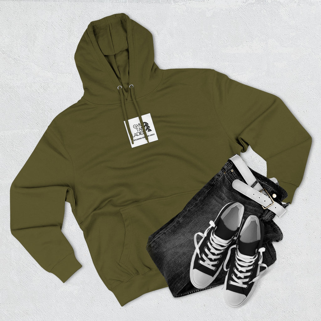 Gym Tan Ladies Hoodie — 'Exploring Summer Vibes' Graphic Pullover