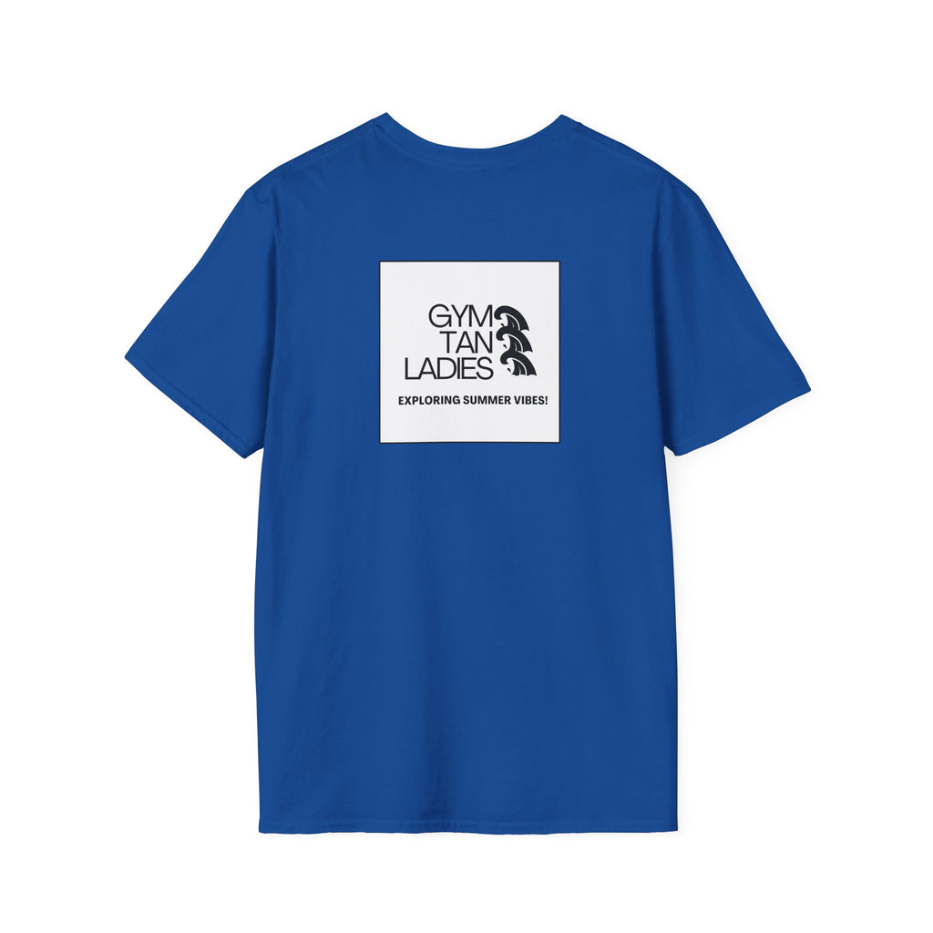 Womens Gym Tan T-Shirt Graphic Tee