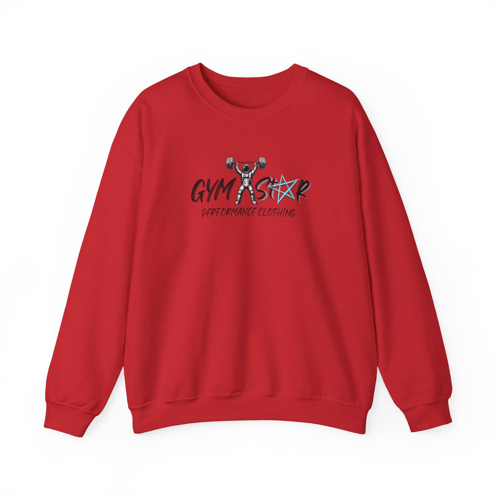 Gym Star Crewneck Sweatshirt – 'Gym Star Performance Clothing' Athletic Pullover