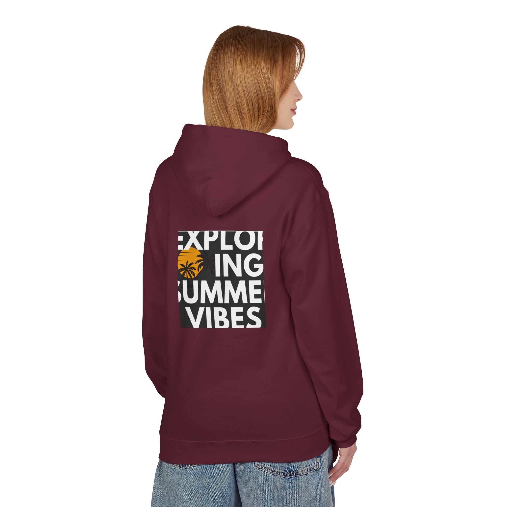 Mens Midweight Softstyle Fleece Hoodie