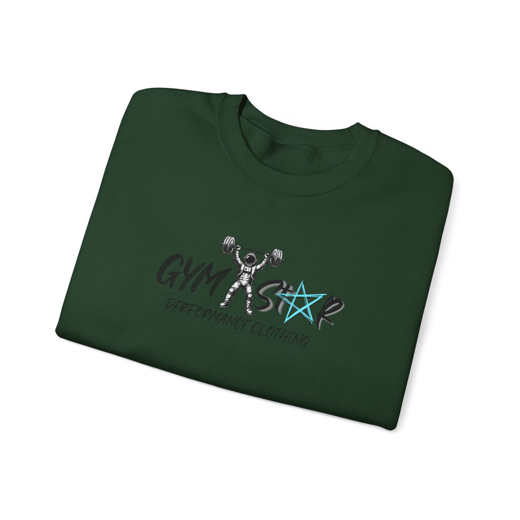 Gym Star Crewneck Sweatshirt – 'Gym Star Performance Clothing' Athletic Pullover