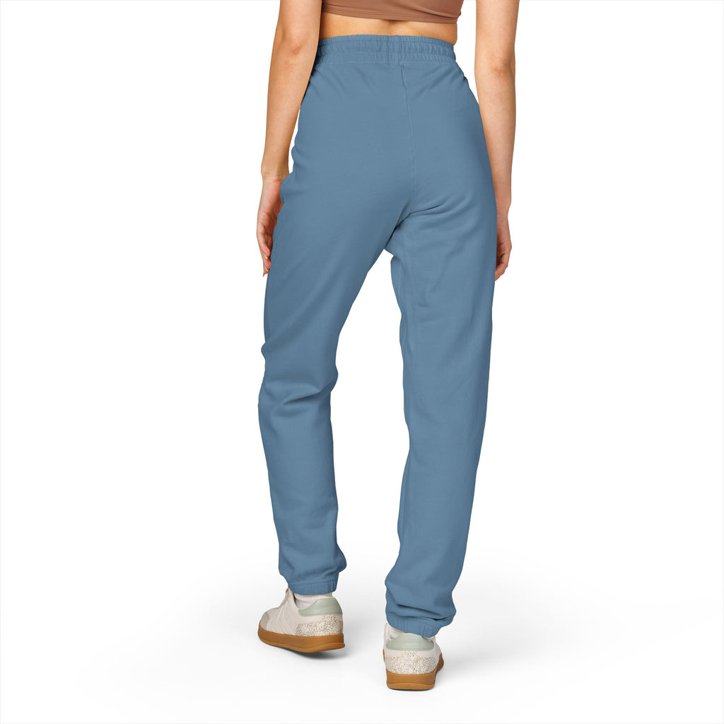 Skull Crossbones Joggers – Garment-Dyed Fleece Sweatpants