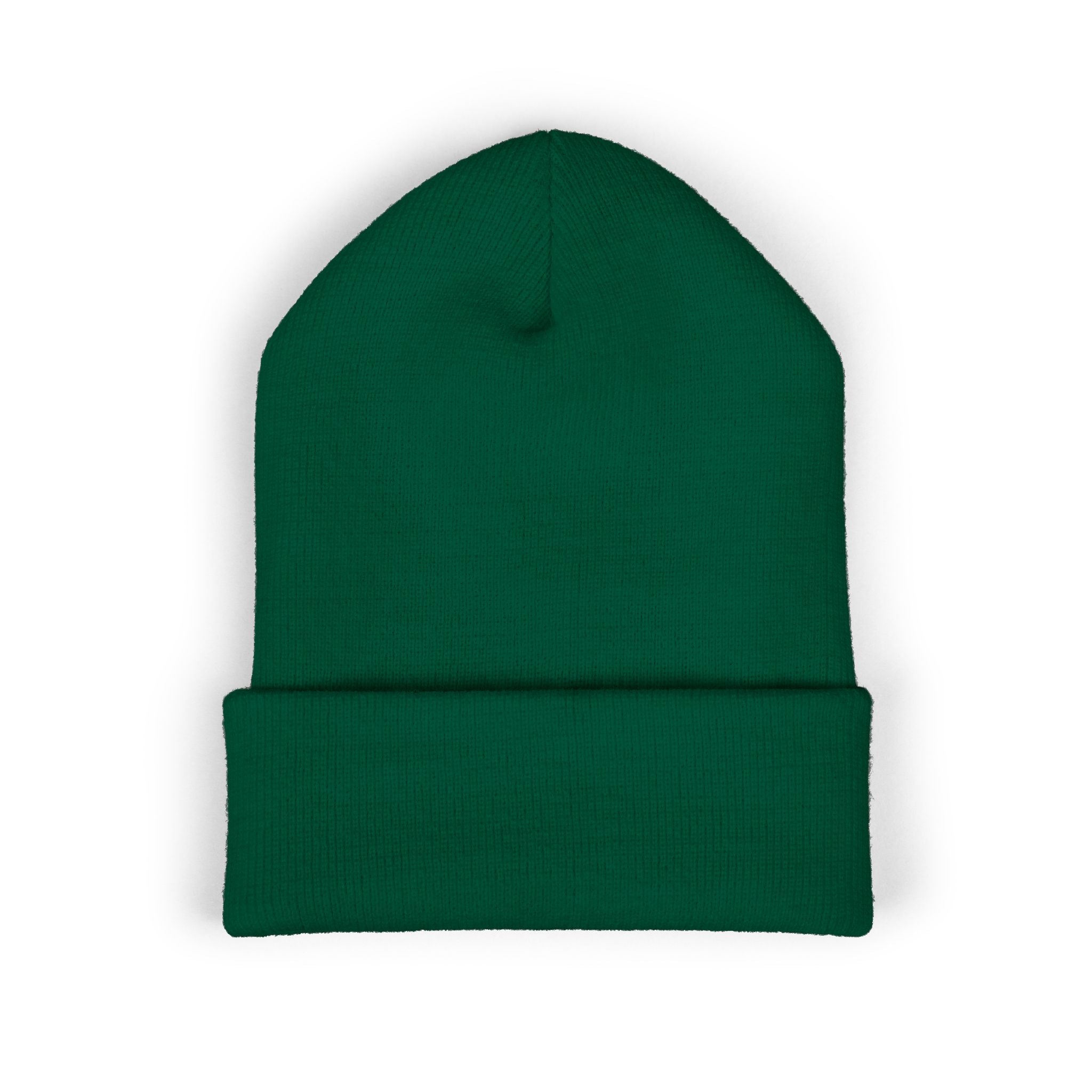 EMT Heartbeat Embroidered Beanie - Classic Cuffed Knit Hat for First Responders