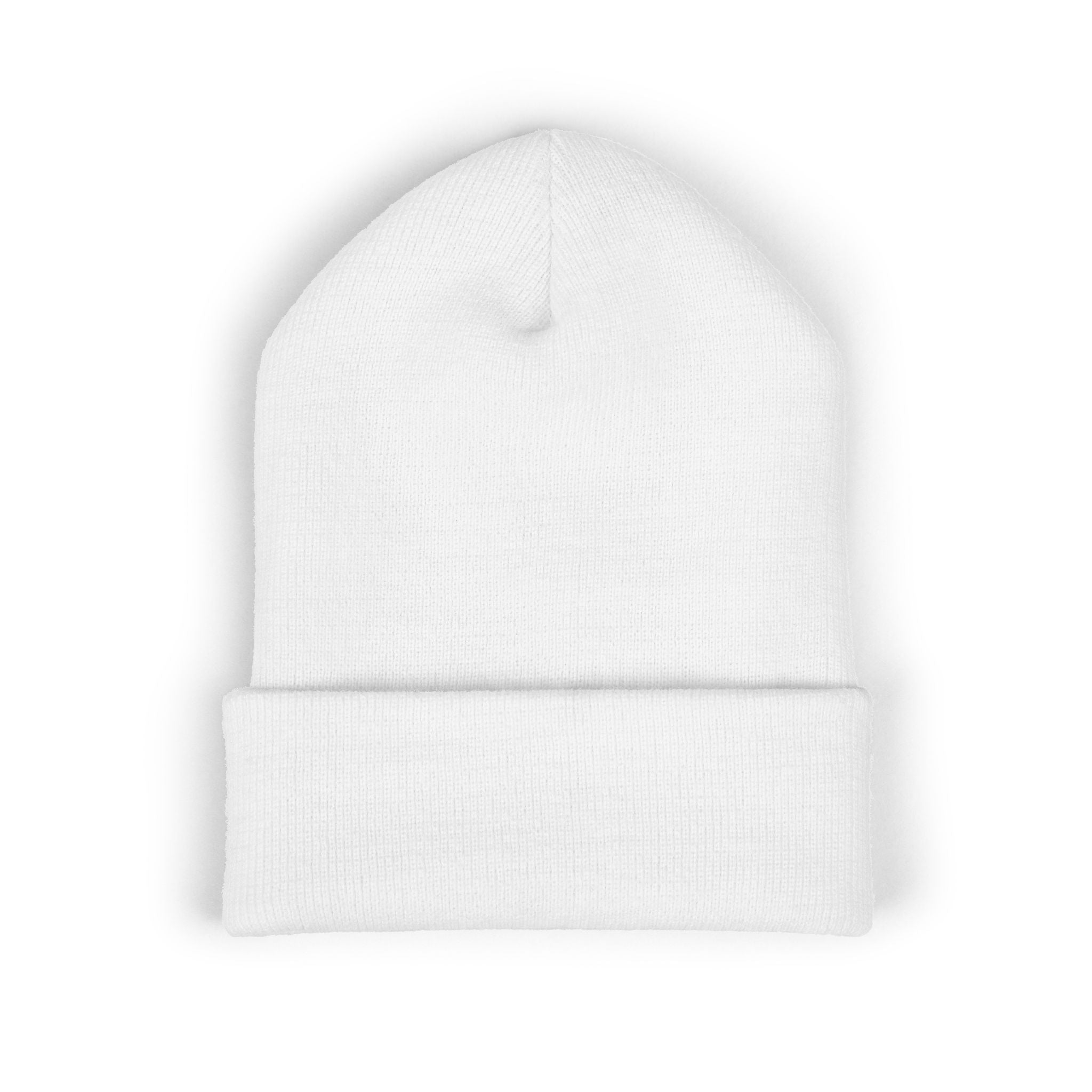 EMT Heartbeat Embroidered Beanie - Classic Cuffed Knit Hat for First Responders