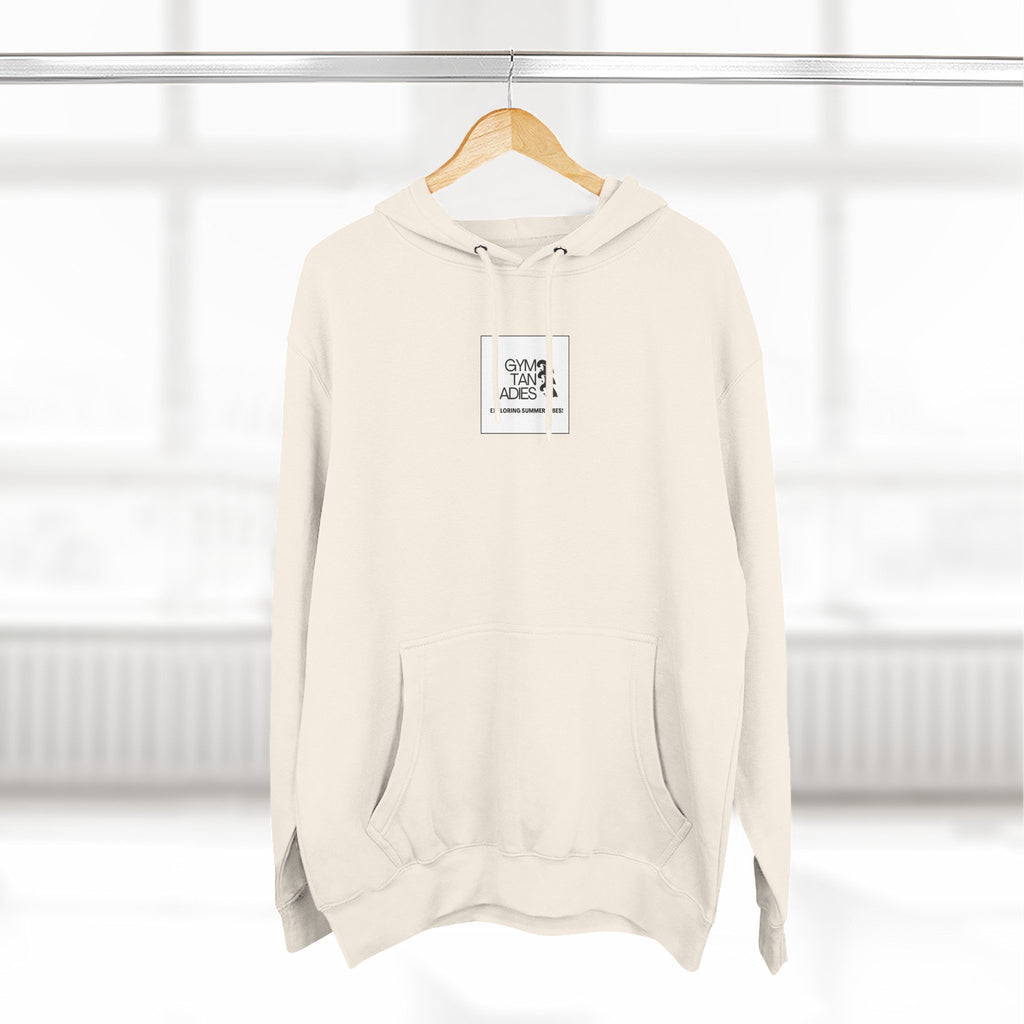 Gym Tan Ladies Hoodie — 'Exploring Summer Vibes' Graphic Pullover
