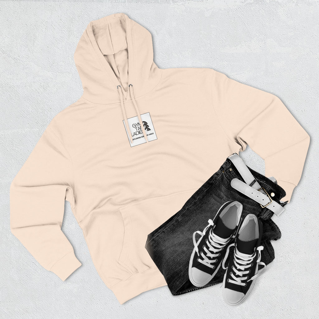Gym Tan Ladies Hoodie — 'Exploring Summer Vibes' Graphic Pullover